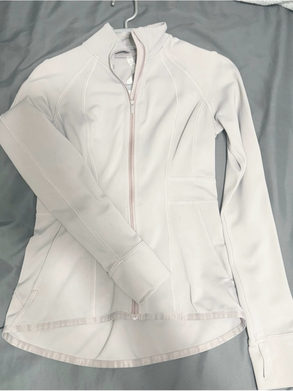 lululemon athletica Pale Pink Full-Zip Utility Jacket